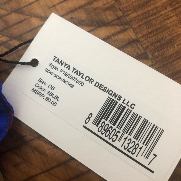 NWT Tanya Taylor Fancy Bow Scrunchies (2) - Picture 2 of 4